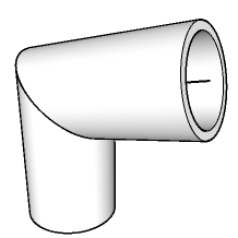 Miter pipe