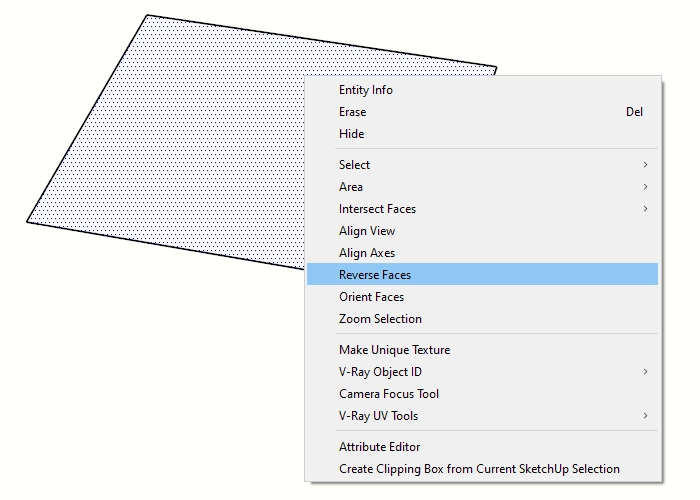 sketchup toolbars context menu