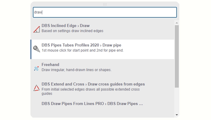 sketchup toolbars context menu