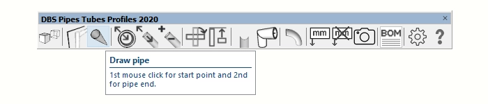 sketchup extension toolbar buttons
